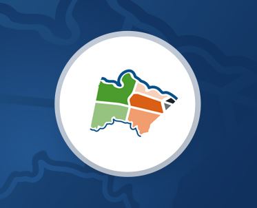 Powhatan County Blue Logo