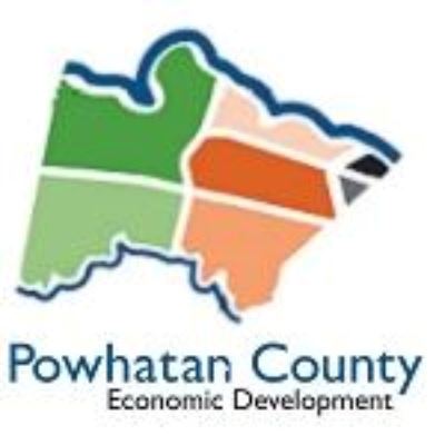 Powhatan-Co-Logo-Icon- County shape with Economic Development text